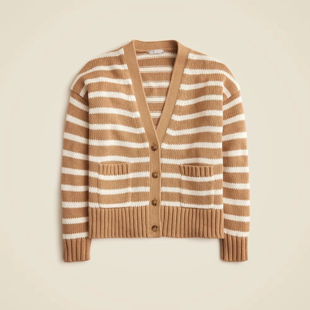 J. Crew Heritage‎ cotton relaxed cardigan sweater